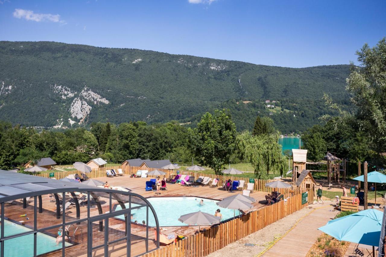 Huttopia Lac d'Aiguebelette Saint-Alban-de-Montbel Extérieur photo