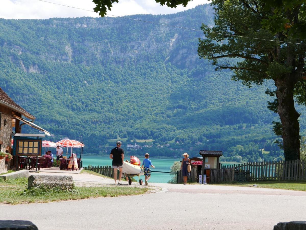 Huttopia Lac d'Aiguebelette Saint-Alban-de-Montbel Extérieur photo