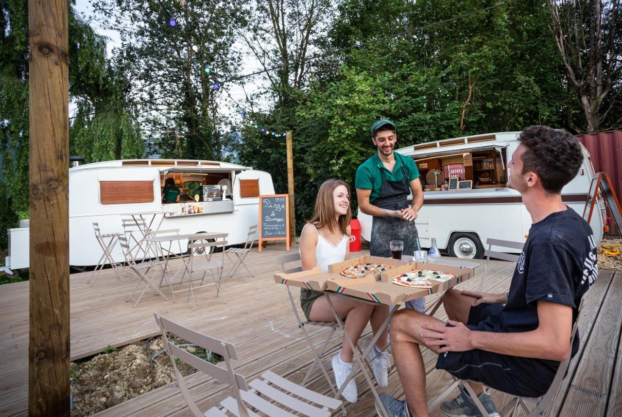 Huttopia Lac d'Aiguebelette Saint-Alban-de-Montbel Extérieur photo